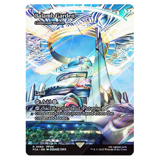 Command Beacon 0064 card from the Magic The Gathering set Universes Beyond - Final Fantasy: Through the Ages