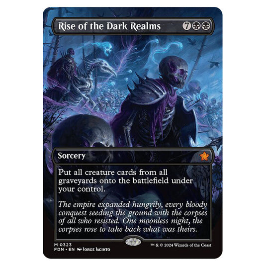 Rise of the Dark Realms 0323 card from the Magic The Gathering set Foundations