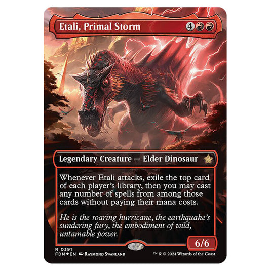 Etali, Primal Storm 0391 card from the Magic The Gathering set Foundations