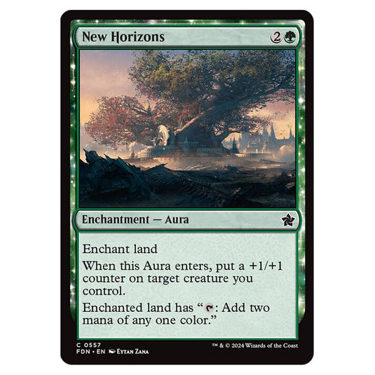 New Horizons 0557 card from the Magic The Gathering set Foundations