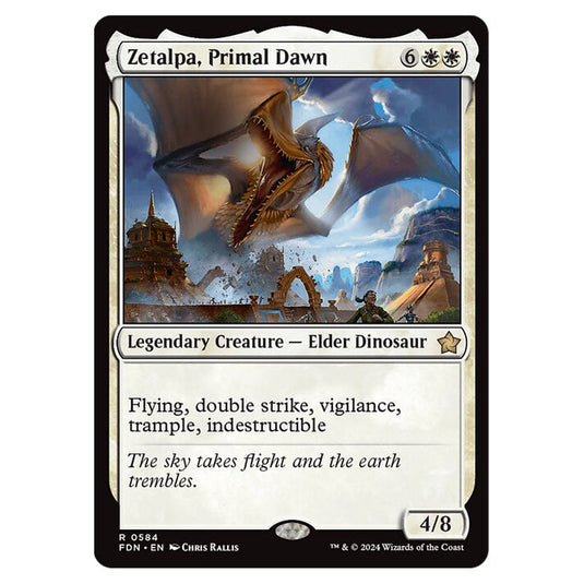 Zetalpa, Primal Dawn 0584 card from the Magic The Gathering set Foundations