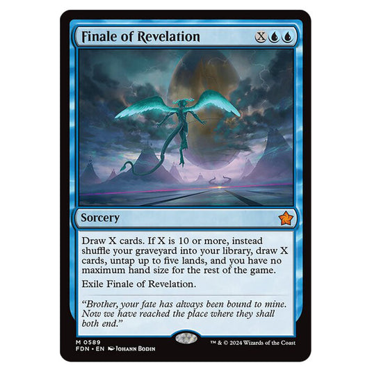 Finale of Revelation 0589 card from the Magic The Gathering set Foundations