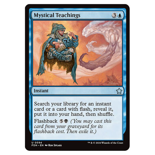 Mystical Teachings 0594 card from the Magic The Gathering set Foundations