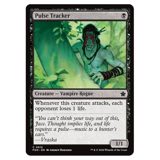 Pulse Tracker 0612 card from the Magic The Gathering set Foundations