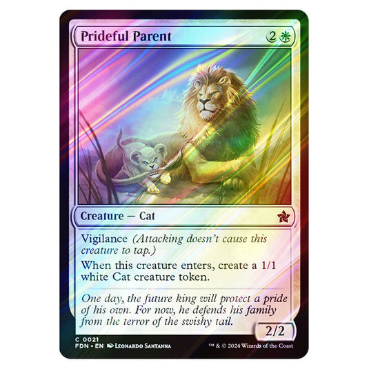 Magic The Gathering - Foundations - Prideful Parent