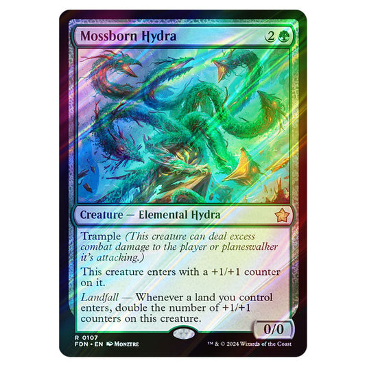 Magic The Gathering - Foundations - Mossborn Hydra