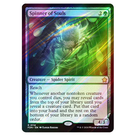 Spinner of Souls 0112 card from the Magic The Gathering set Foundations