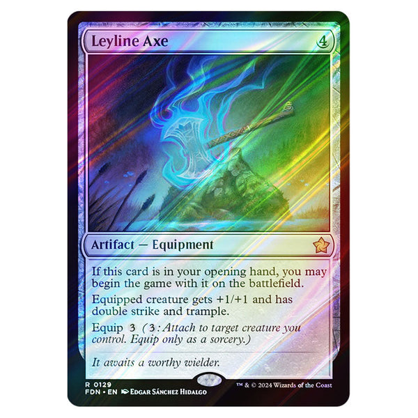 Magic The Gathering - Foundations - Leyline Axe