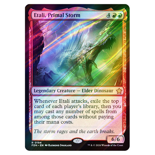 Etali, Primal Storm 0194 card from the Magic The Gathering set Foundations