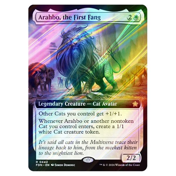 CATS Arahbo, Roar of the World Commander Deck MTG Magic Ready-to-Play Selesnya e CATS Arahbo, Roar of the World Commander Deck MTG Magic Ready-to-Play Selesnya e