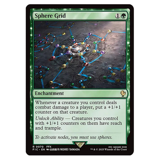 Sphere Grid 0070 card from the Magic The Gathering set Universes Beyond - Final Fantasy - Commander