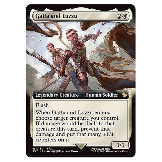 Gatta and Luzzu 0134 card from the Magic The Gathering set Universes Beyond - Final Fantasy - Commander