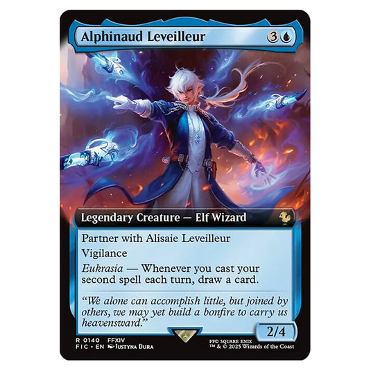 Alphinaud Leveilleur 0140 card from the Magic The Gathering set Universes Beyond - Final Fantasy - Commander
