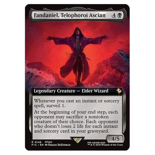 Fandaniel, Telophoroi Ascian 0146 card from the Magic The Gathering set Universes Beyond - Final Fantasy - Commander