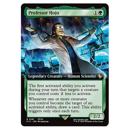 Professor Hojo 0161 card from the Magic The Gathering set Universes Beyond - Final Fantasy - Commander
