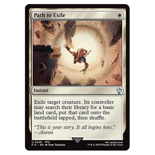 Path to Exile 0248 card from the Magic The Gathering set Universes Beyond - Final Fantasy - Commander