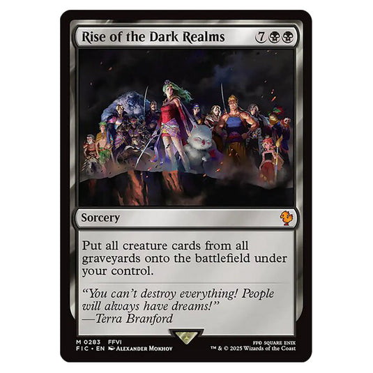 Rise of the Dark Realms 0283 card from the Magic The Gathering set Universes Beyond - Final Fantasy - Commander