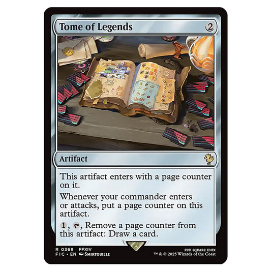 Tome of Legends 0369 card from the Magic The Gathering set Universes Beyond - Final Fantasy - Commander