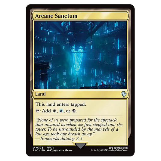 Arcane Sanctum 0373 card from the Magic The Gathering set Universes Beyond - Final Fantasy - Commander