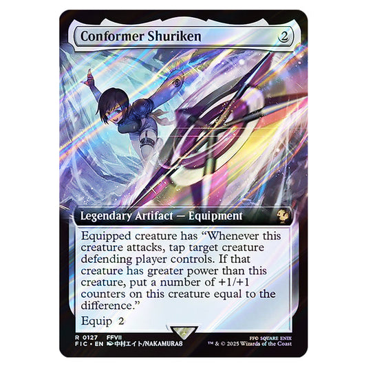 Conformer Shuriken 0127 card from the Magic The Gathering set Universes Beyond - Final Fantasy - Commander