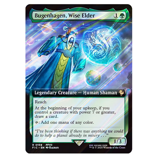 Bugenhagen, Wise Elder 0159 card from the Magic The Gathering set Universes Beyond - Final Fantasy - Commander