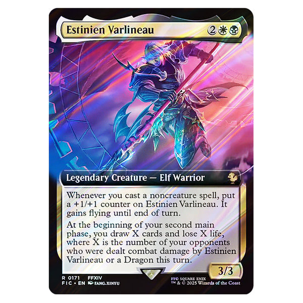 estinien mtg card Magic The Gathering - Universes Beyond - Final Fantasy - Commander _____ · Unhinged (UNH) Pokémon Full Art Color:Coffee Brown FINAL FANTASY Art Series