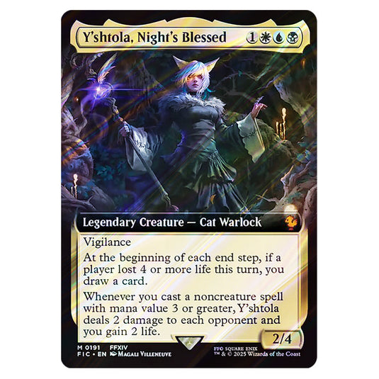 Y'shtola, Night's Blessed 0191 card from the Magic The Gathering set Universes Beyond - Final Fantasy - Commander