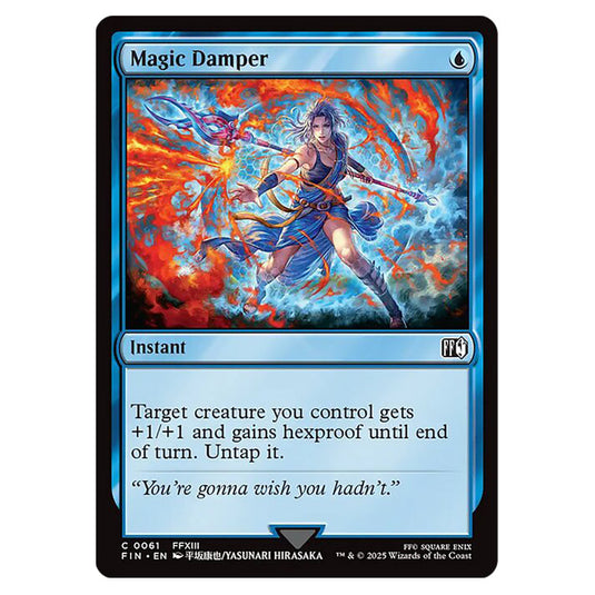 Magic Damper 0061 card from the Magic The Gathering set Universes Beyond - Final Fantasy