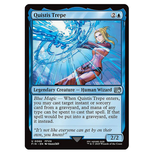Quistis Trepe 0066 card from the Magic The Gathering set Universes Beyond - Final Fantasy