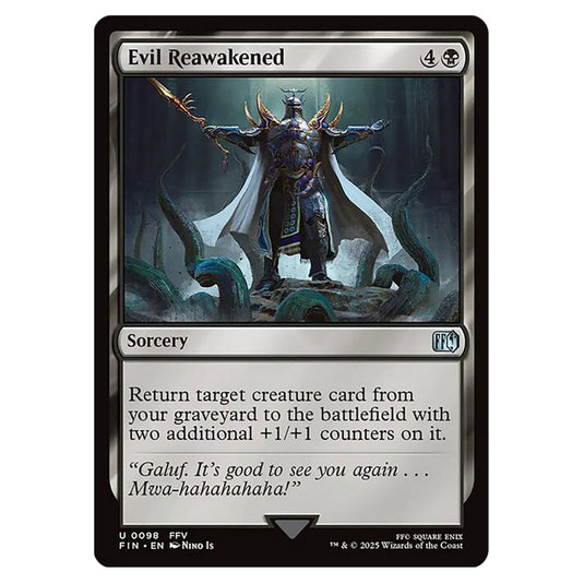 Evil Reawakened 0098 card from the Magic The Gathering set Universes Beyond - Final Fantasy