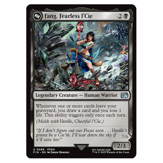 Ragnarok, Divine Deliverance 99b card from the Magic The Gathering set Universes Beyond - Final Fantasy
