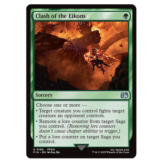 Clash of the Eikons 0180 card from the Magic The Gathering set Universes Beyond - Final Fantasy
