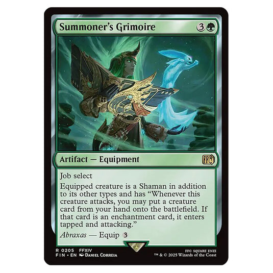 Summoner's Grimoire 0205 card from the Magic The Gathering set Universes Beyond - Final Fantasy