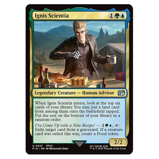 mtg final fantasy ignis Magic The Gathering - Universes Beyond - Final Fantasy - Ignis Scientia