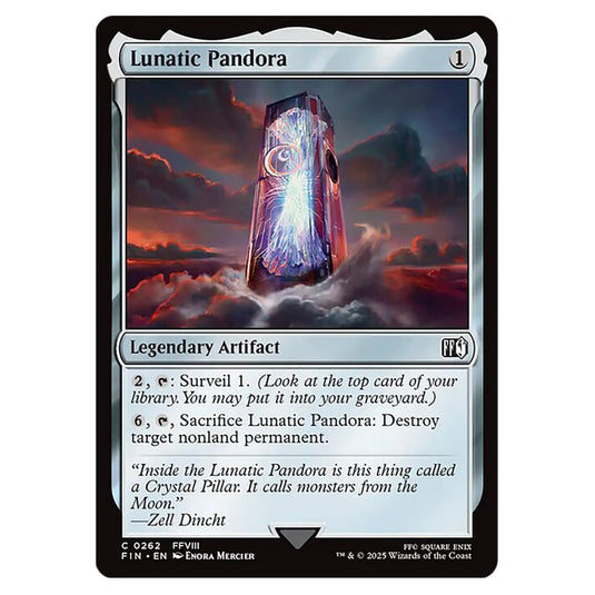 Lunatic Pandora 0262 card from the Magic The Gathering set Universes Beyond - Final Fantasy