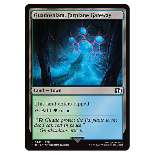 Guadosalam, Farplane Gateway 0281 card from the Magic The Gathering set Universes Beyond - Final Fantasy