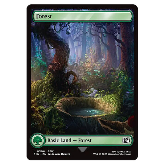 Forest 0306 card from the Magic The Gathering set Universes Beyond - Final Fantasy