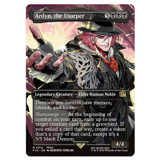 Ardyn, the Usurper 0315 card from the Magic The Gathering set Universes Beyond - Final Fantasy
