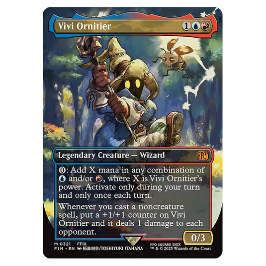 Magic The Gathering - Universes Beyond - Final Fantasy - Vivi Ornitier Magic The Gathering - Universes Beyond - Final Fantasy - Vivi Ornitier