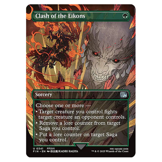 Clash of the Eikons 0341 card from the Magic The Gathering set Universes Beyond - Final Fantasy