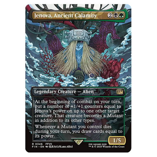 Jenova, Ancient Calamity 0346 card from the Magic The Gathering set Universes Beyond - Final Fantasy