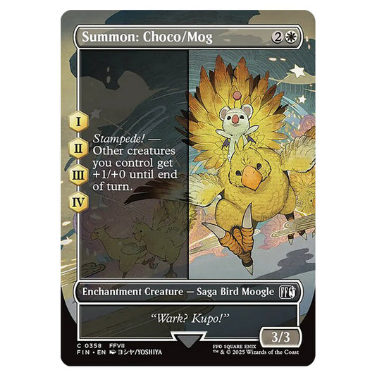 Magic The Gathering - Universes Beyond - Final Fantasy - Summon - Choc Magic The Gathering - Universes Beyond - Final Fantasy - Summon - Choc