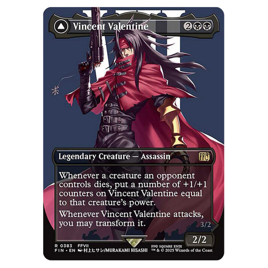 Vincent Valentine // Galian Beast 0383 card from the Magic The Gathering set Universes Beyond - Final Fantasy