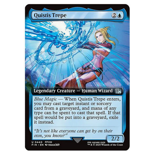 Quistis Trepe 0440 card from the Magic The Gathering set Universes Beyond - Final Fantasy