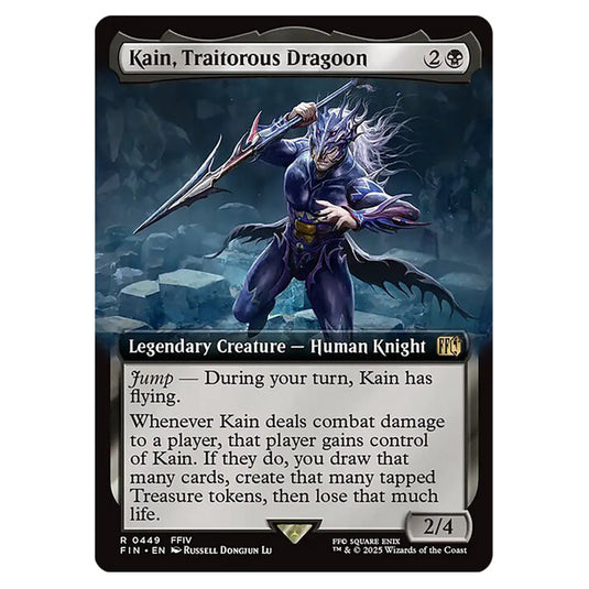 Kain, Traitorous Dragoon 0449 card from the Magic The Gathering set Universes Beyond - Final Fantasy