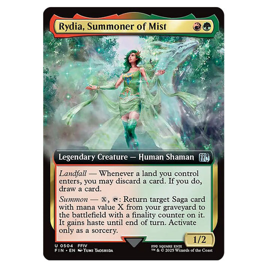 Rydia, Summoner of Mist 0504 card from the Magic The Gathering set Universes Beyond - Final Fantasy
