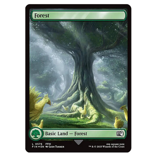 Forest 0576 card from the Magic The Gathering set Universes Beyond - Final Fantasy