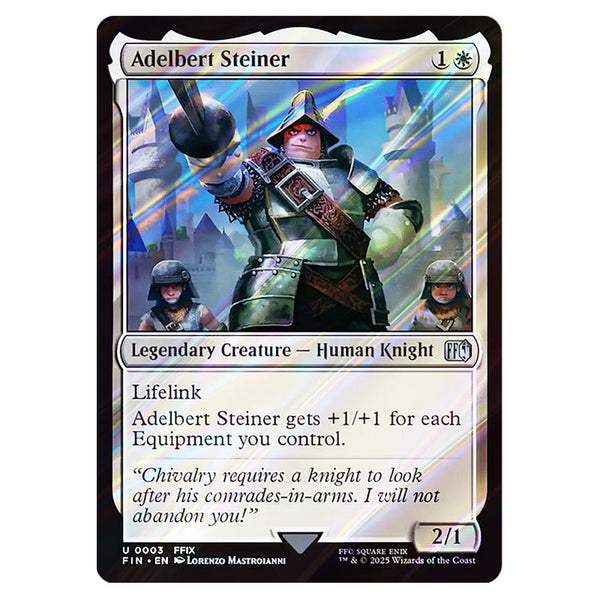Magic The Gathering - Universes Beyond - Final Fantasy - Adelbert Stei Magic The Gathering - Universes Beyond - Final Fantasy - Adelbert Stei