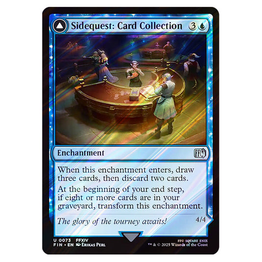 Magic The Gathering - Universes Beyond - Final Fantasy - Sidequest - Card Collection // Magicked Card - 0073 (Foil) Magic The Gathering - Universes Beyond - Final Fantasy - Sidequest - Card Collection // Magicked Card - 0073 (Foil)