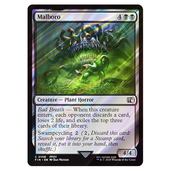 Magic The Gathering - Universes Beyond - Final Fantasy - Malboro